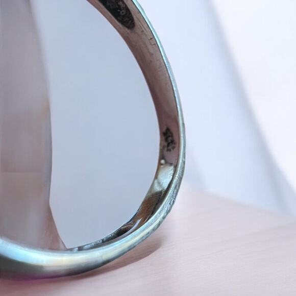 Silver Women's Carnelian Crescent Moon Ring - Size 6 - NWOT - Picture 6 of 6